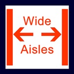 Wide Aisles Icon
